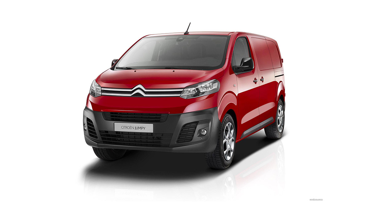 Citroen Jumpy van 2016 montážne body